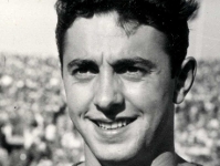 Esteban Areta, delantero azulgrana entre el 1954 y el 1956.