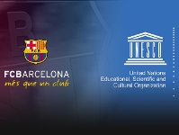 Barça and UNESCO show racism the red card