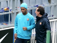 Ronaldinho, baja contra el Mallorca