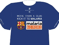 Barça supports fight against malaria