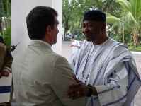 El presidente de Mali recibe al Bara