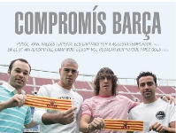 Los nuevos capitanes en Bara Camp Nou'