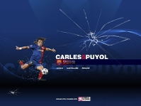 La web oficial de Puyol, en marcha