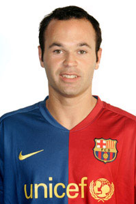 Image associated to news article on:  Andrs Iniesta Lujan  