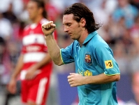 Messi ya sabe lo que es marcar en el Allianz Arena