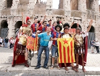 Bara fans invade Rome