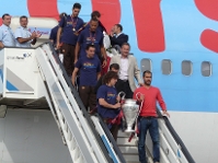 The Champions of Europe have arrived