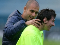 Messi better with Guardiola