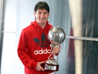 Messi recibe un nuevo premio