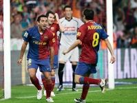 Xavi, Iniesta y Messi, a por el FIFA World Player