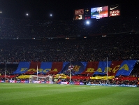 Imatge del partit de la temporada 2009/10 disputat al Camp Nou. Fotos: Arxiu FCB.