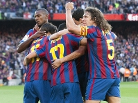 Imagen del reportaje titulado:  Los mejores momentos del Barça  