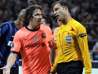 Puyol suspended for second leg