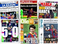 World press amazed by Barça
