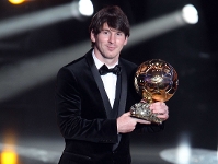 Leo Messi, el mejor del 2010. Fotos: Miguel Ruiz-FCB