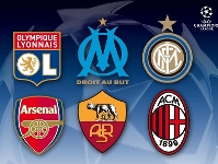 Six possible rivals in UCL