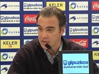 Martn Lasarte, entrenador de la Reial Societat.