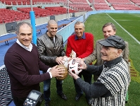 En la imagen, los cinco porteros de la historia del Bara con ms partidos jugados. Fotos: Miguel Ruiz-FCB