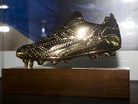 Messis Golden Boot in the Museum