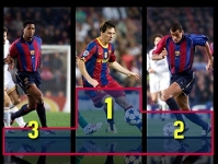 Messi, al capdamunt del podi de la Champions