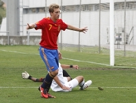Gerard Deulofeu, uno de los seis azulgranas convocados por las categorias inferiores de la selección española. Fotos: RFEF.
