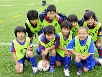 Un grupo de alumnos de la FCB Escola de Fukuoka. Fotos: