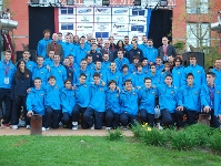 La secció de voleibol blaugrana es va presentar a Sant Esteve Sesrovires (Fotos: FCB)