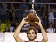 La 14a Lliga Catalana de la seccin de baloncesto (Foto: lex Caparrs - FCB)