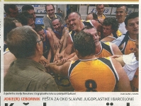 Retall d'un dels diaris croats en què va aparèixer la notícia.