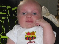 Barça está a punto de cumplir cuatro meses. Fotos: Familia Beeckman