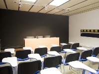 Nueva imagen de la sala de prensa del Mini. Fotos: lex Caparrs - FCB.