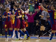 El Barça Alusport y ElPozo Múrcia se encuentran a 40 minuts de conseguir un título (Foto: Archivo - FCB)