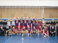 El Barça Borges, con el título de la Liga de los Pirineos. Fotos: Alex Caparrós - FCB.