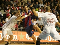 La última victoria del Barça contra Ciudad Real en el Palau fue la temporada 2007/08. (Fotos: Archivo FCB)