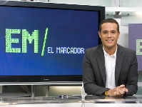 Xavi Rocamora ser el conductor del especial del programa 'El Marcador'. Foto: lex Caparrs - FCB