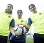 Una vez superada la cita monegasca, los tres fichajes pudieron hacerse la foto como jugadores del Barça. Foto: Archivo FCB