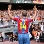 Unes 30.000 persones reben Henry en la seva presentaci al Camp Nou. Foto. Arxiu FCB