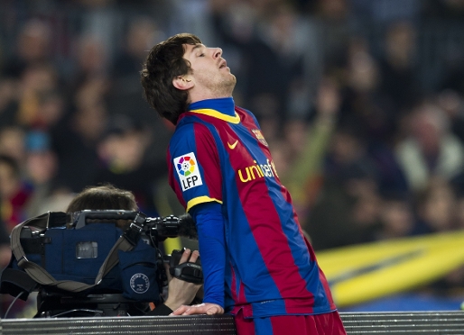 Messi, top scorer in Europe