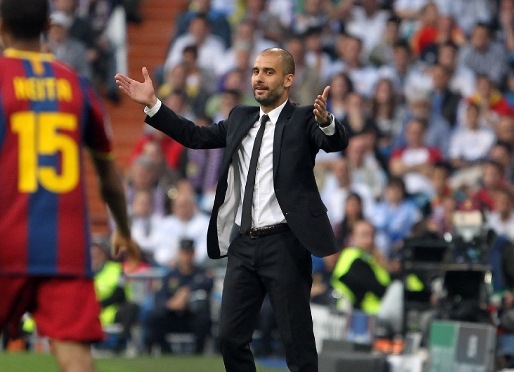 Como entrenador, Guardiola nunca ha perdido en el Bernabéu