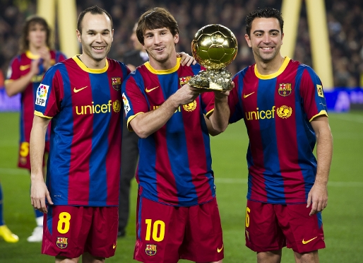 Eight FCB players aspire to Balon dOr 2011