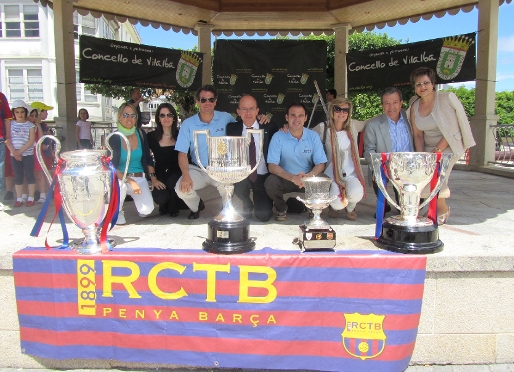 Cardoner in the XXI Meeting of Barcelona supporters clubs of Galicia