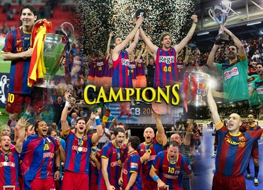 Barça equal record winning season with 15 trophies