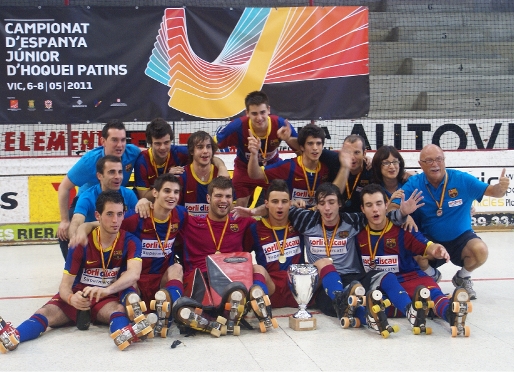Los juniors, campeones de Espaa