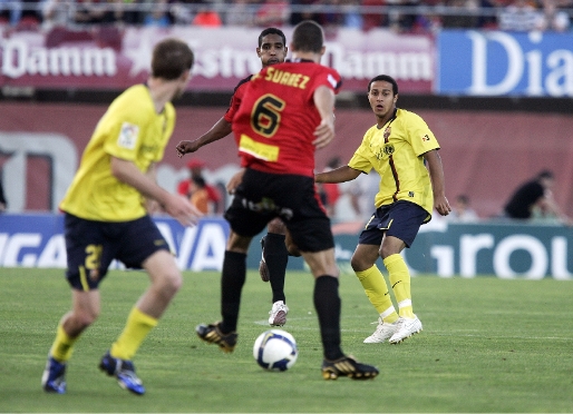 Thiago debutó con el Mallorca