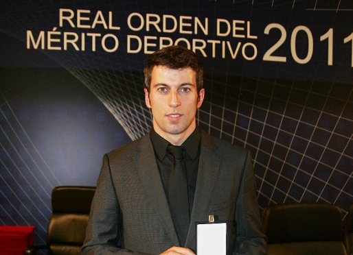 Torras ha sido condecorado con la medalla de plata del Mrito Deportivo