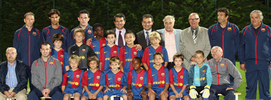 Imatge del reportatge titulat:FC Barcelona Benjam A  