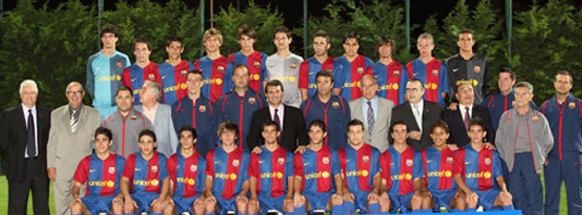 Imatge del reportatge titulat:FC Barcelona Juvenil B  