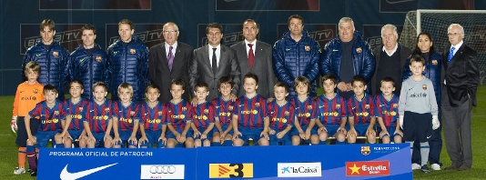 Image associated to news article on:FC Barcelona Benjamin B  