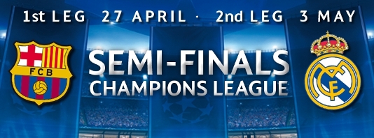 Image associated to news article on:TICKETS FOR THE CHAMPIONS LEAGUE SEMIFINALS  