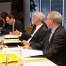 El Comit de Direccin, formado por miembros de la Fundacin del FCB y de la Unesco, durante la reunin.